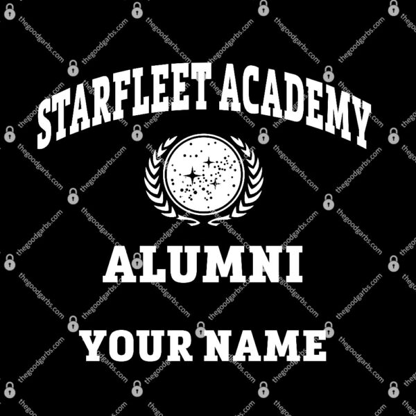 Star Trek Starfleet Academy Alumni Personalized T-Shirt