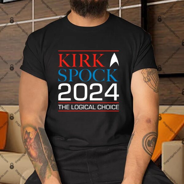 Star Trek The Logical Choice Kirk & Spock 2024 Shirt