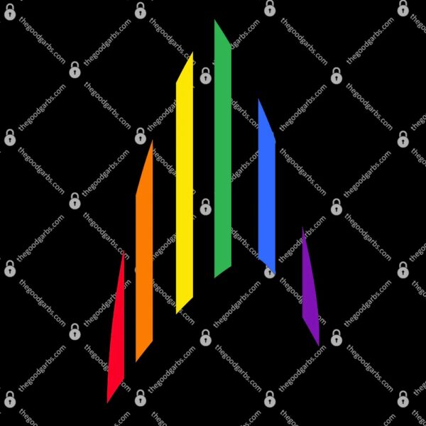 Star Trek The Original Series Pride Rainbow Delta T-Shirt