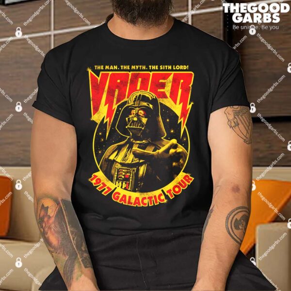 Star Wars Darth Vader 1977 Galactic Concert Tour Shirt