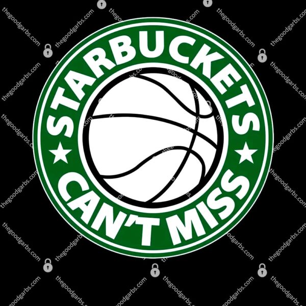 Starbuckets Can't Miss Basketball T-Shirt