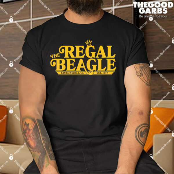 The Regal Beagle Santa Monica Ca Est 1977 Logo Men Shirt