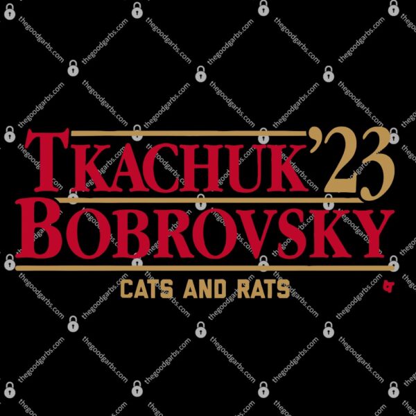 Tkachuk Bobrovsky '23 Cats And Rats T-Shirt