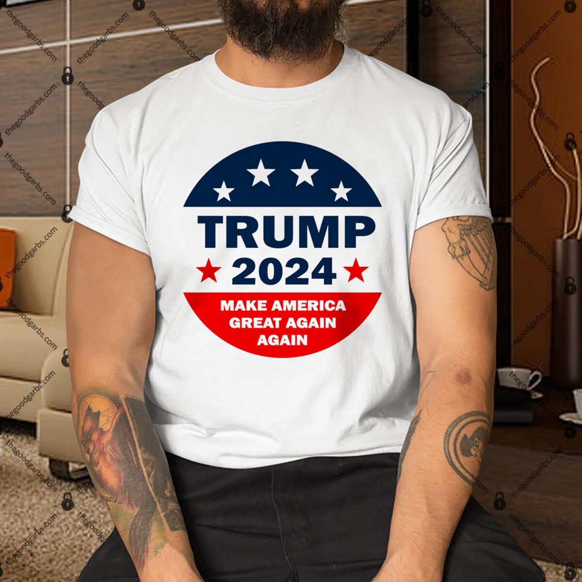 Trump 2024 Make America Great Again Again Shirt