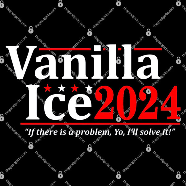 Vanilla Ice 2024 Election T-Shirt