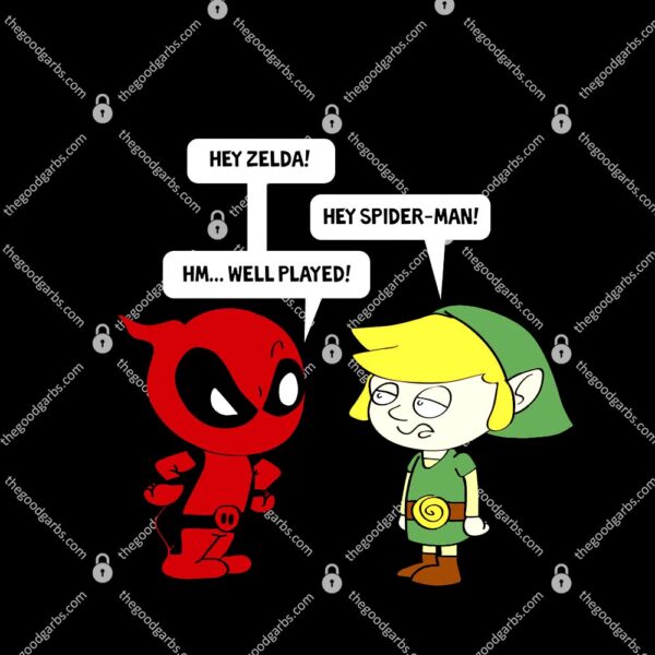 Zelda meets Spiderman T-Shirt