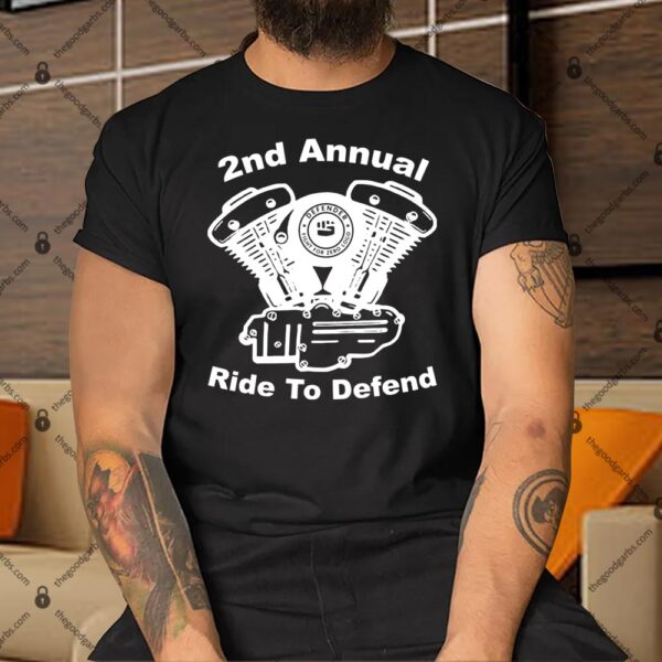 2nd Annual Ride To Defend Shirt