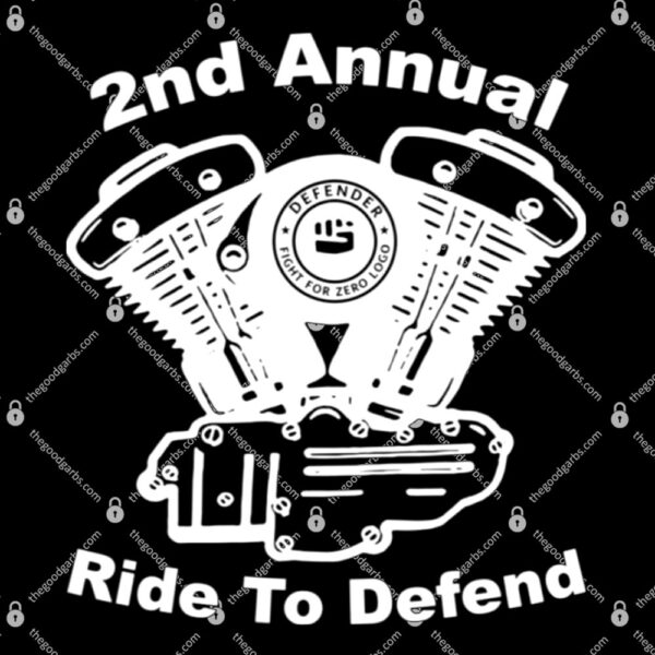 2nd Annual Ride To Defend T-Shirt