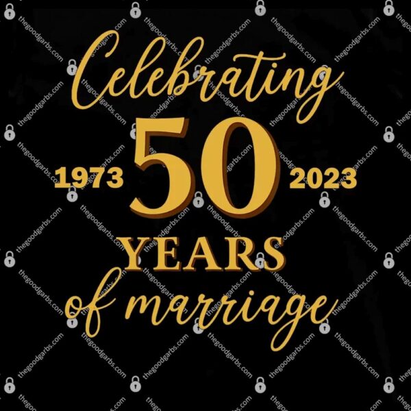 50 Years Of Marriage 1973 50th Wedding Anniversary T-Shirt