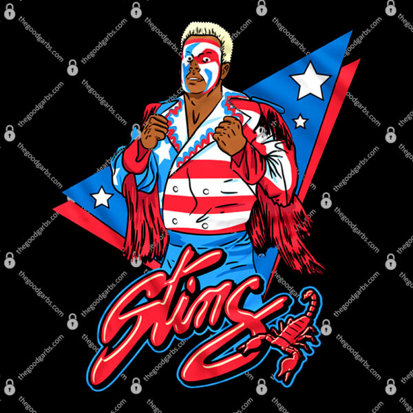 AEW Sting USA Retro T-Shirt