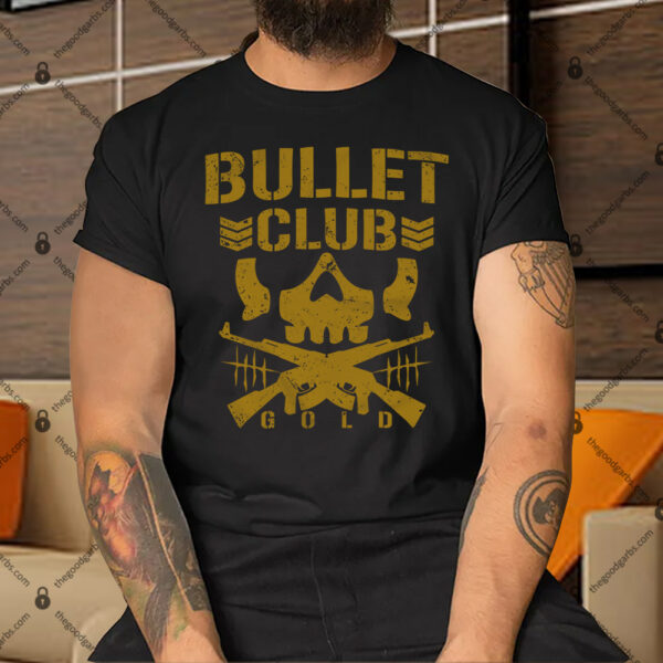 Aew X Njpw Bullet Club Gold Shirt