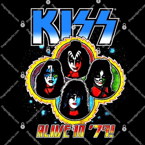 Alive In '79 Tour KISS T-Shirt