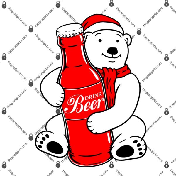 Bear Drinking Beer T-Shirt