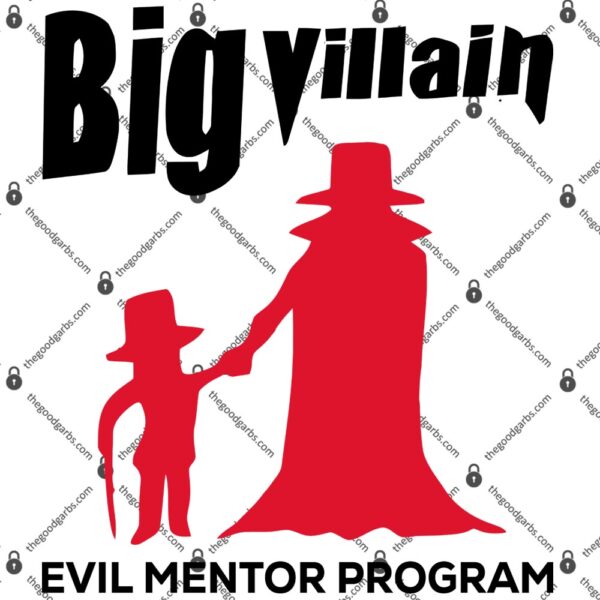 Big Villain Evil Mentor Program White T-Shirt