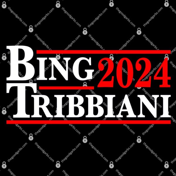 Bing Tribbiani 2024 Election T-Shirt