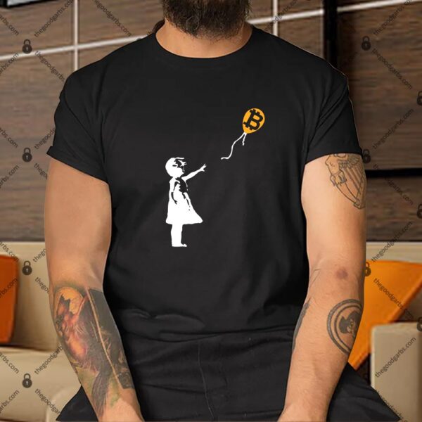 Bitcoin Balloon Cryptocurrency Shirt