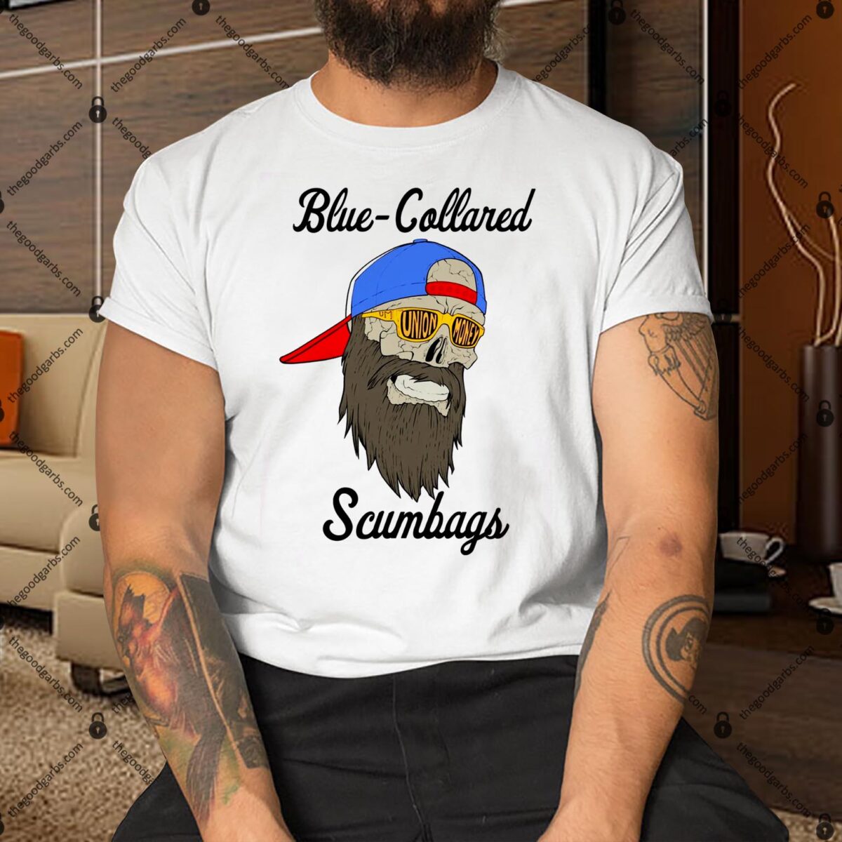 Blue Collared Scumbags Shirt