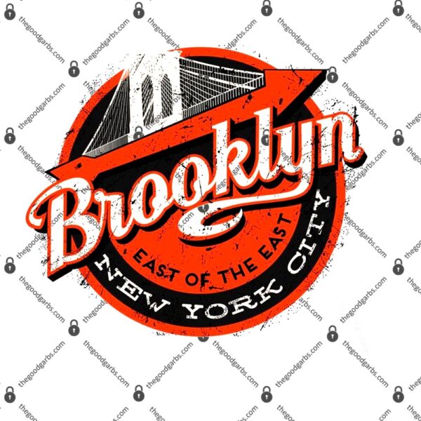 Brooklyn Bridge Retro New York Logo T-Shirt