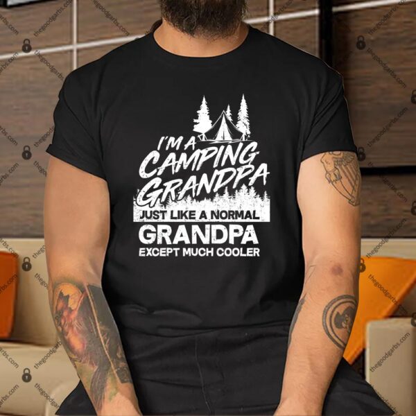 Camping Grandpa Shirt