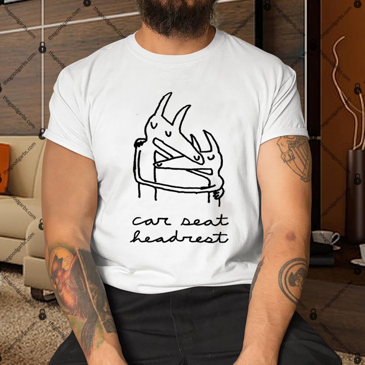 Car Seat Headrest Twin Fantasy Face To Face Ringer Shirt