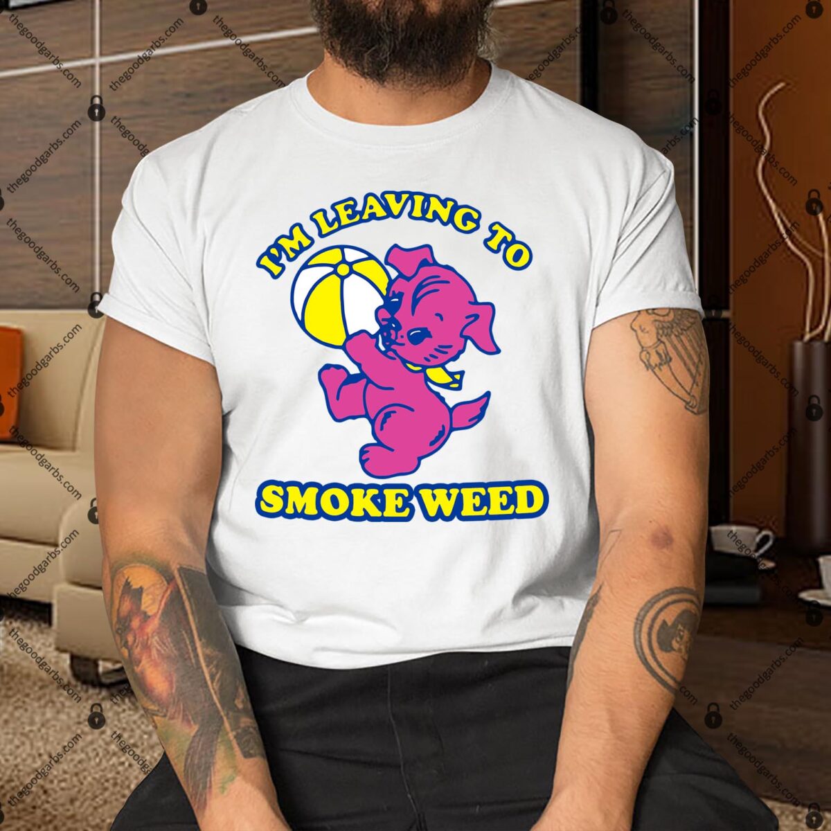 Cat I'm Leaving Smoke Weed Shirt