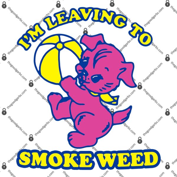 Cat I'm Leaving Smoke Weed T-Shirt