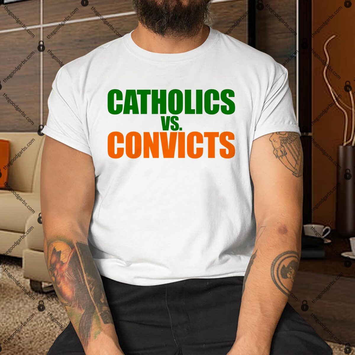 Catholics Vs. Convicts Shirt