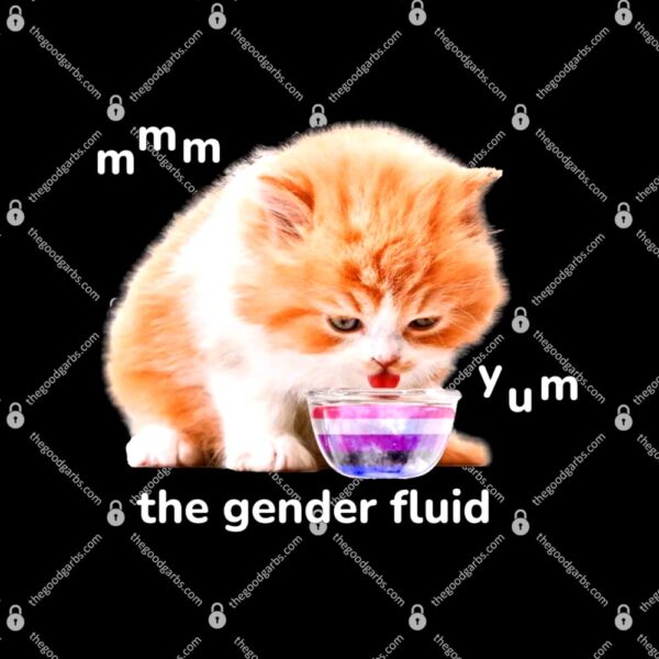 Cats Mmm Yum The Gender Fluid T-Shirt