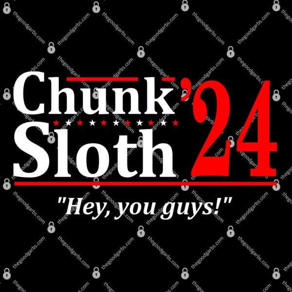 Chunk and Sloth 2024 Election T-Shirt