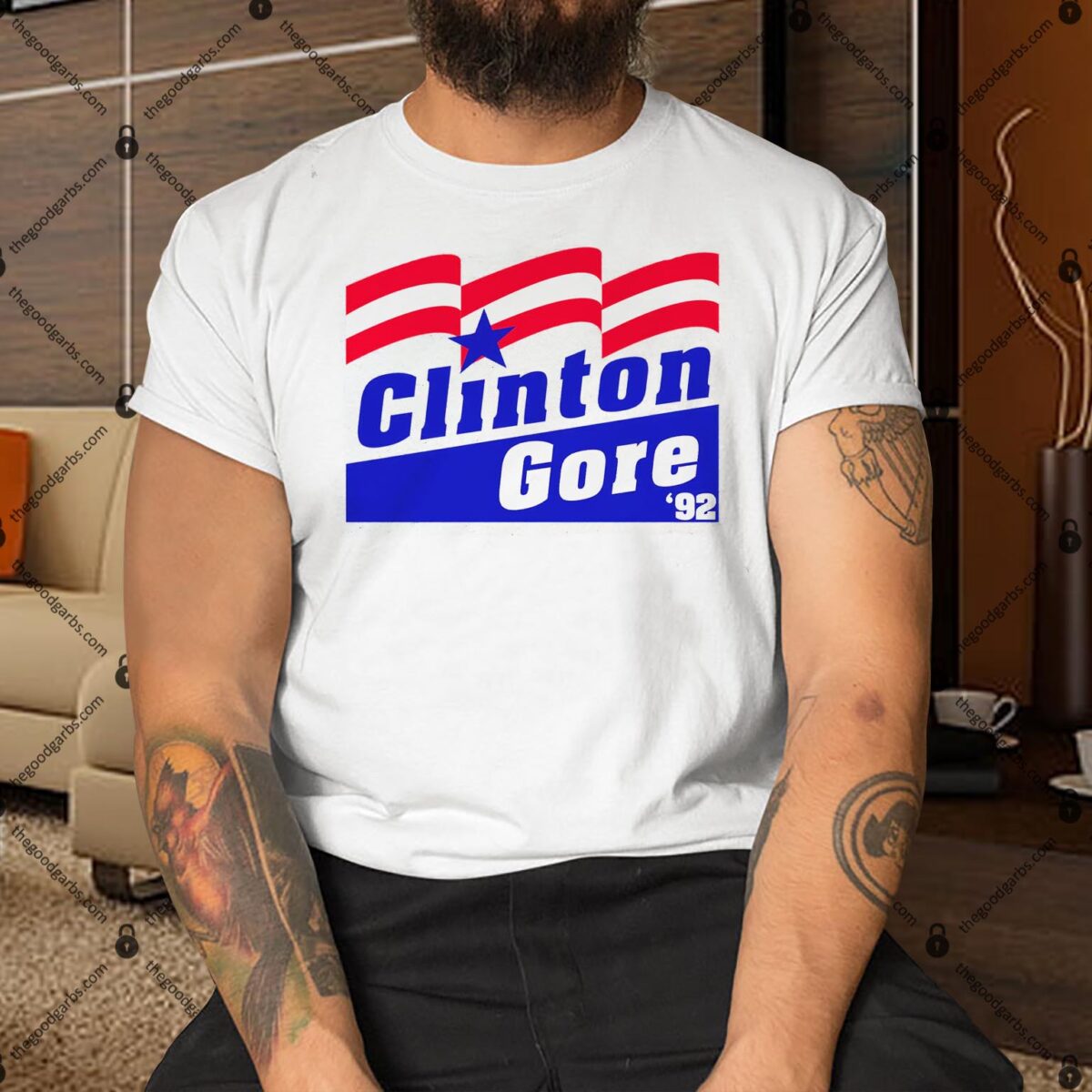 Clinton Gore 92 Election Shirt