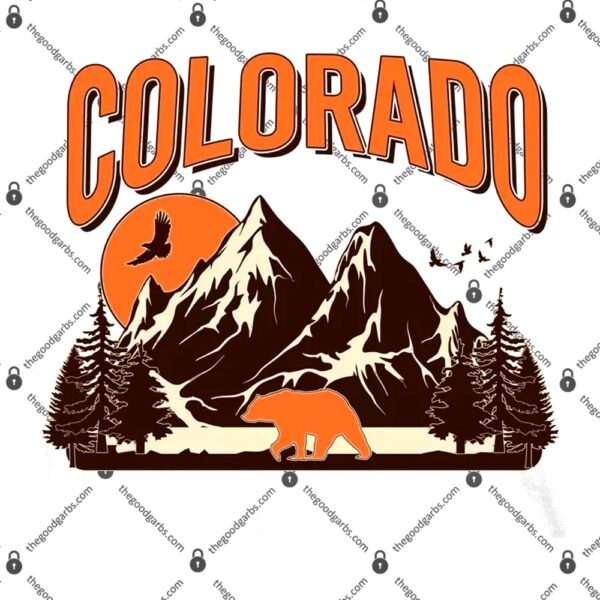 Colorado Wilderness Bear Mountains T-Shirt