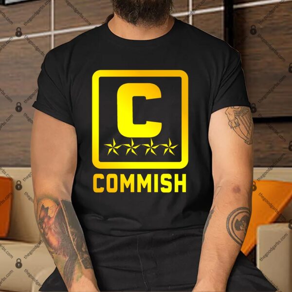 Commissioner Funny Fantasy Football Commish Shirt