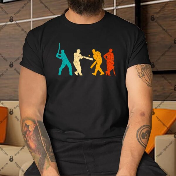 Cricket Gifts Retro Vintage Shirt