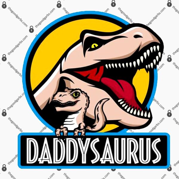 Daddysaurus Rex Fathers Day T-Shirt
