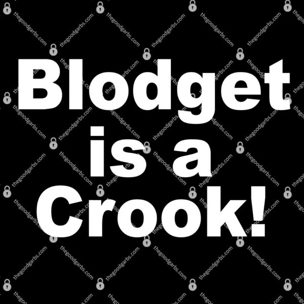 Dave Portnoy Blodget Is A Crook T-Shirt