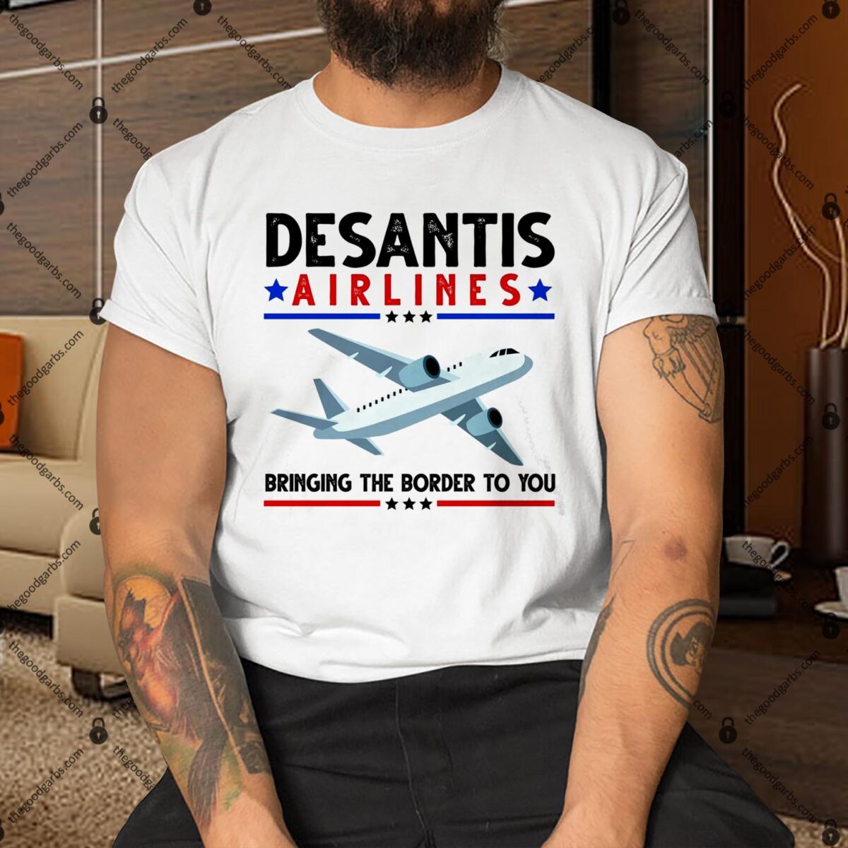 Desantis Airlines Bringing The Border To You Shirt