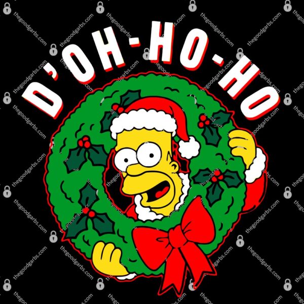 D'oh-Ho-Ho Simpsons T-Shirt