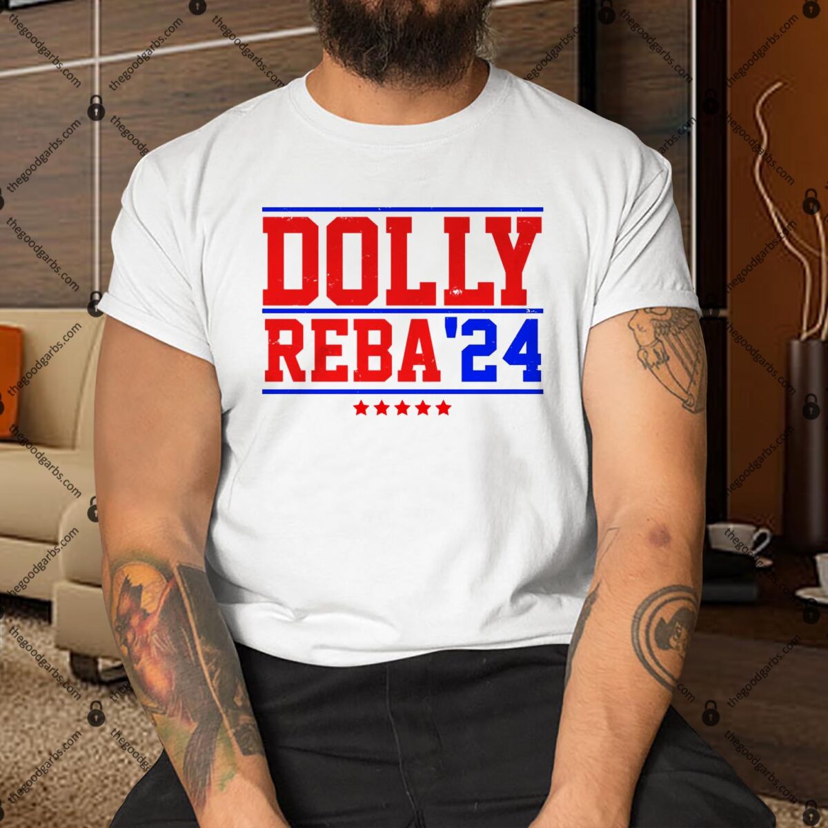 Dolly Reba 2024 Funny Political Shirt