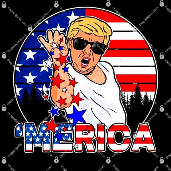 Donald Trump Merica Salt Bae T-Shirt
