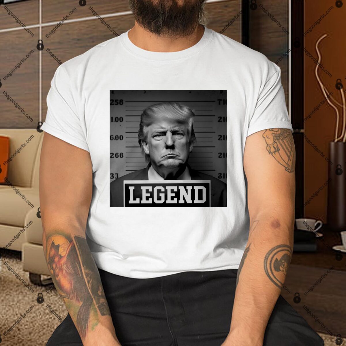 Donald Trump Mug Shot Legend Shirt