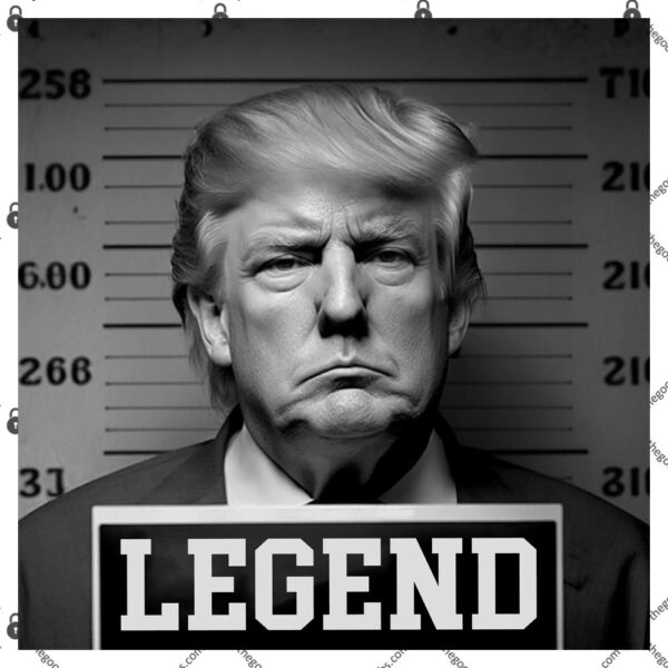 Donald Trump Mug Shot Legend T-Shirt