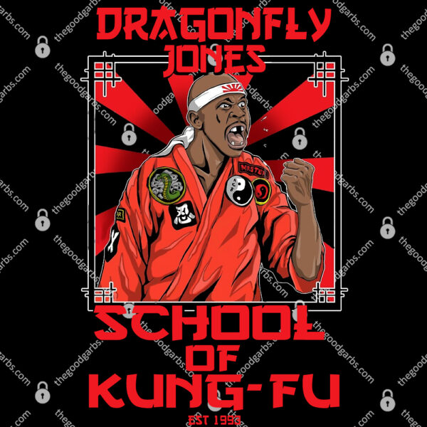Dragonfly Jones School Of Kung-Fu Est 1993 T Shirt