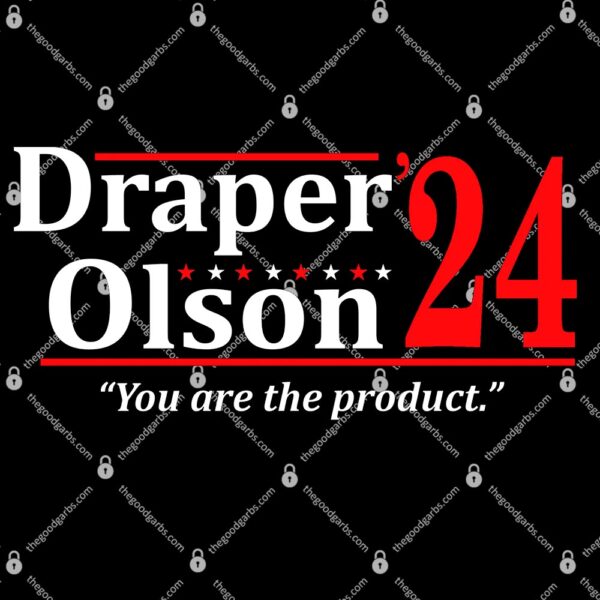 Draper and Olson 2024 Election T-Shirt