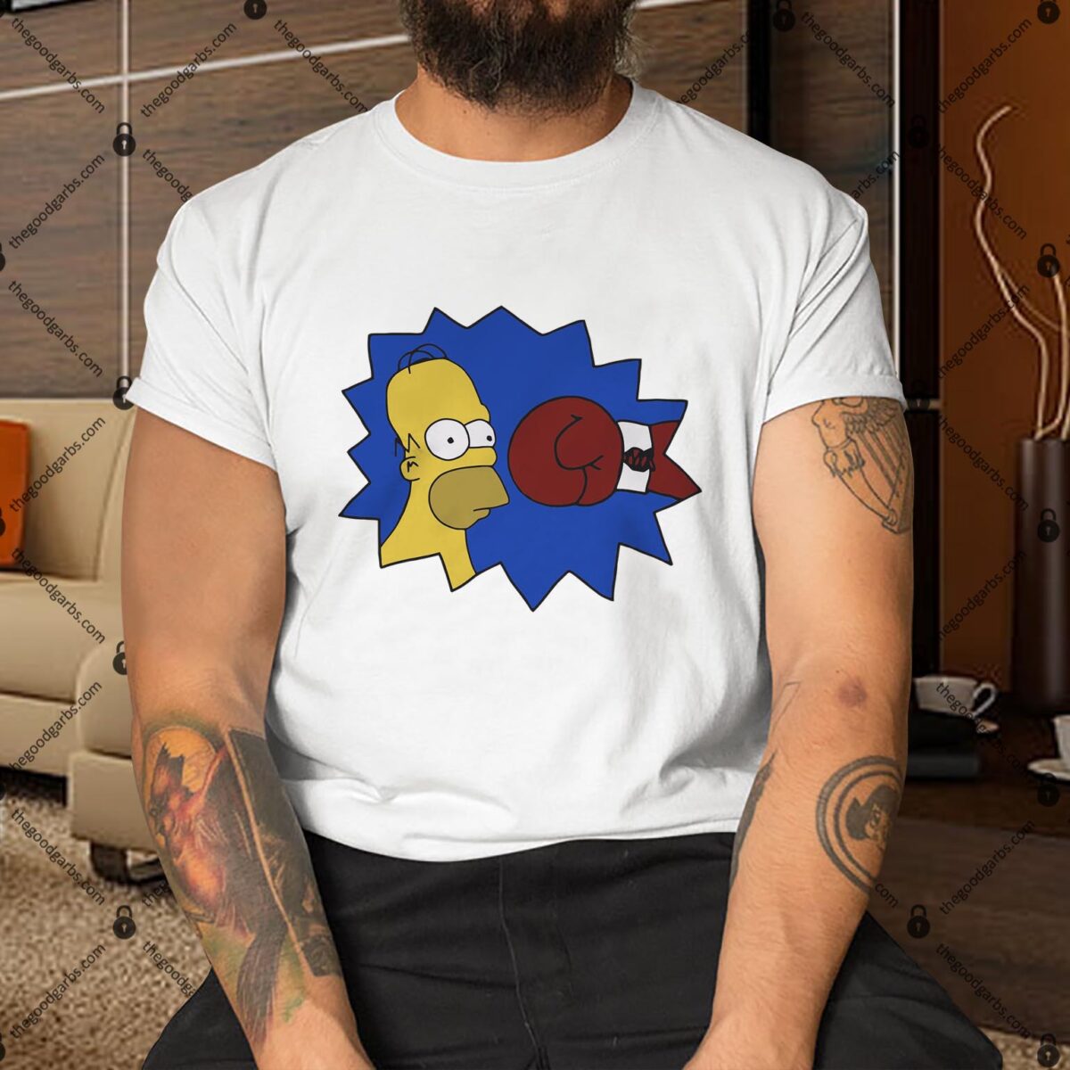 Dredrick Tatum Vs Homer Simpson Shirt