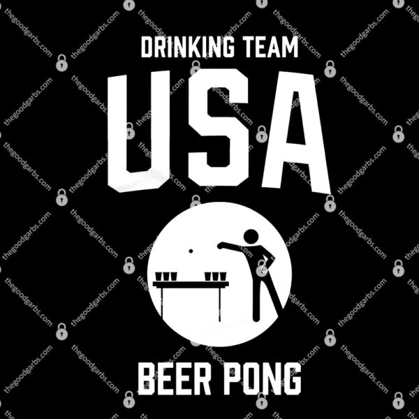 Drinking Team USA Beer Pong T-Shirt
