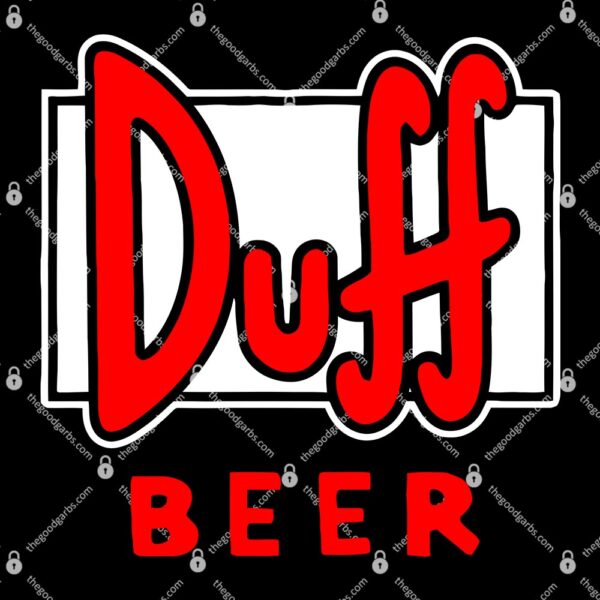 Duff Beer Logo Simpsons T-Shirt