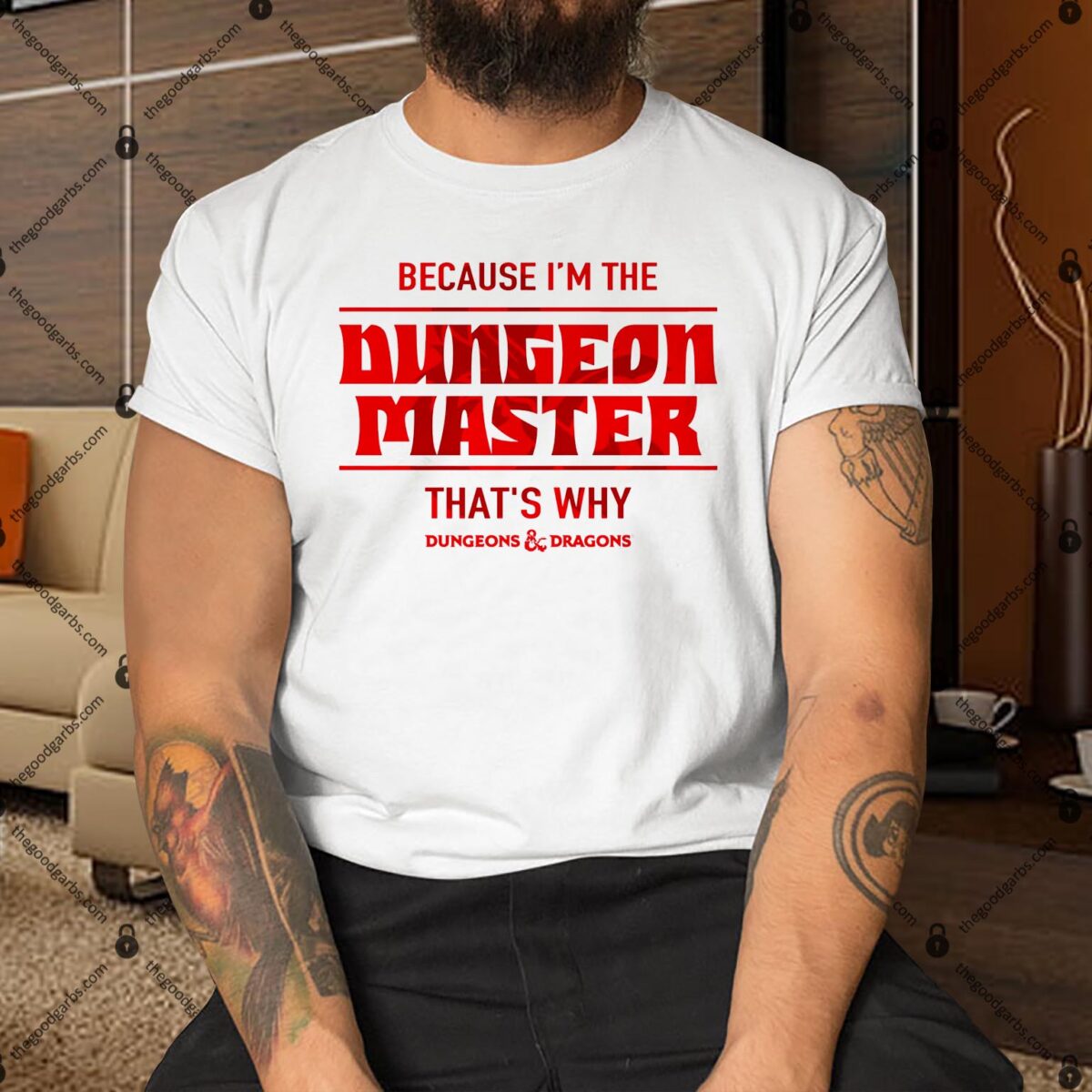 Dungeons & Dragons Because I'm The Dungeon Master Shirt