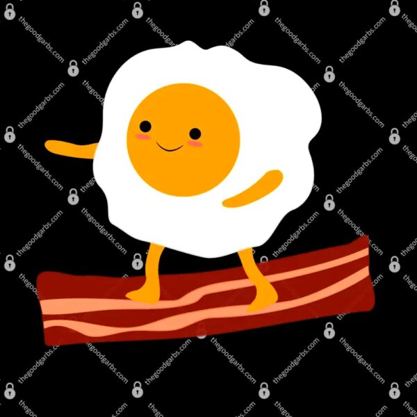 Egg Surfing On Bacon T-Shirt