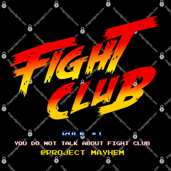 Fight Club Rule 1 Peoject Mayhem T-Shirt