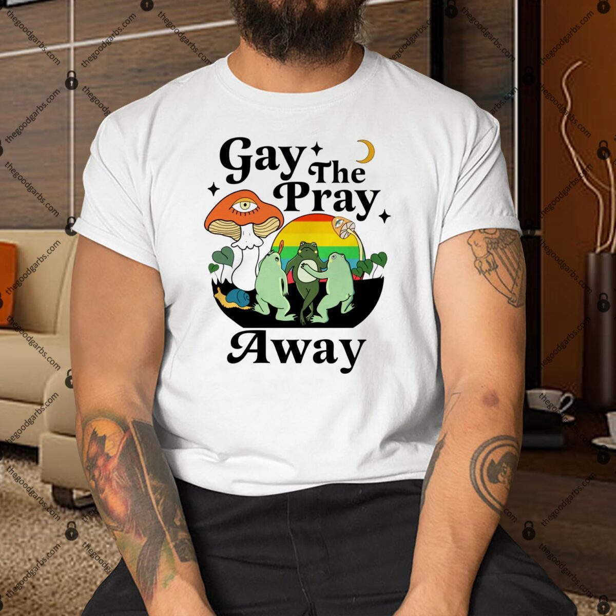 Frog Gay The Pray Away Shirt